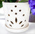 large ceramic white orchid pot